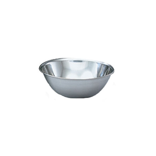 Vollrath 47949 Mixing Bowl, 20 Quart, Stainless Steel, Economy Standard, 19" Dia., 7" Deep — Case of 6 pieces