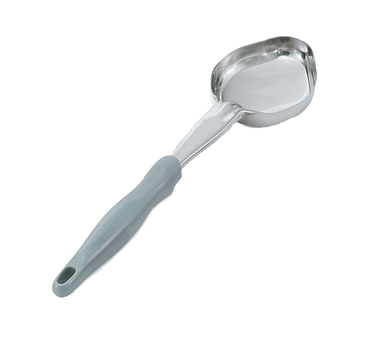 Vollrath 6412445 Spoodle Spoon, 4 oz Oval Bowl, Gray Nylon Handle, 18/8 Steel, NSF Certified — Case of 12 pieces