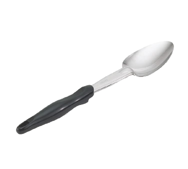 Vollrath 64130 - Serving Spoon, 13.8" Length, Black Nylon Handle, 18/8 Steel, 450°F, NSF Certified — Case of 12 pieces