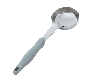 Vollrath 6433445 Spoodle Spoon, 4 Oz Bowl, 304 Stainless Steel, Gray Nylon Handle, 450°F, 13"3/16 — Case of 12 pieces