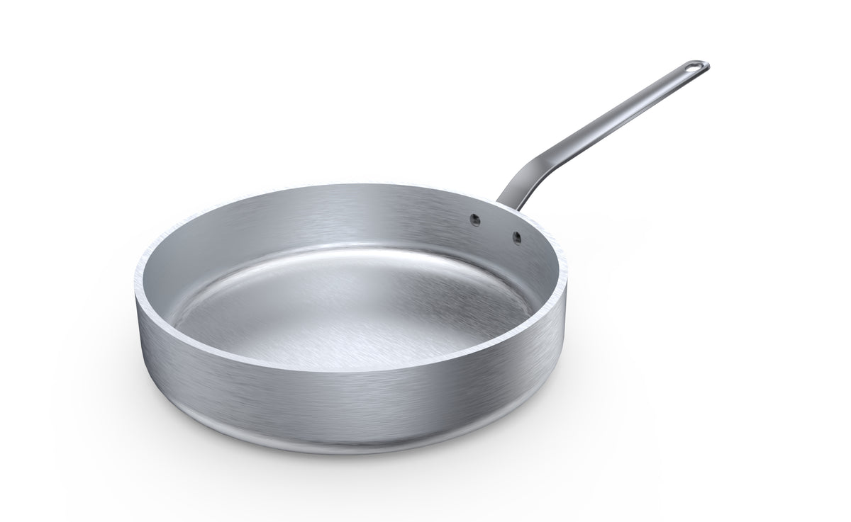 Vollrath 671130 Wear-Ever Sauté Pan, 3 Qt (2.8 L), 10" Dia., Aluminum, Riveted Handle — Case of 2 pieces