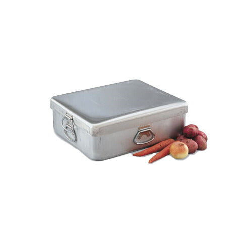 Vollrath 68390 Roast Pan with Cover, 42-Qt, 21-1/2" x 18⅛" x 9" 4-ga Aluminum, NSF, USA