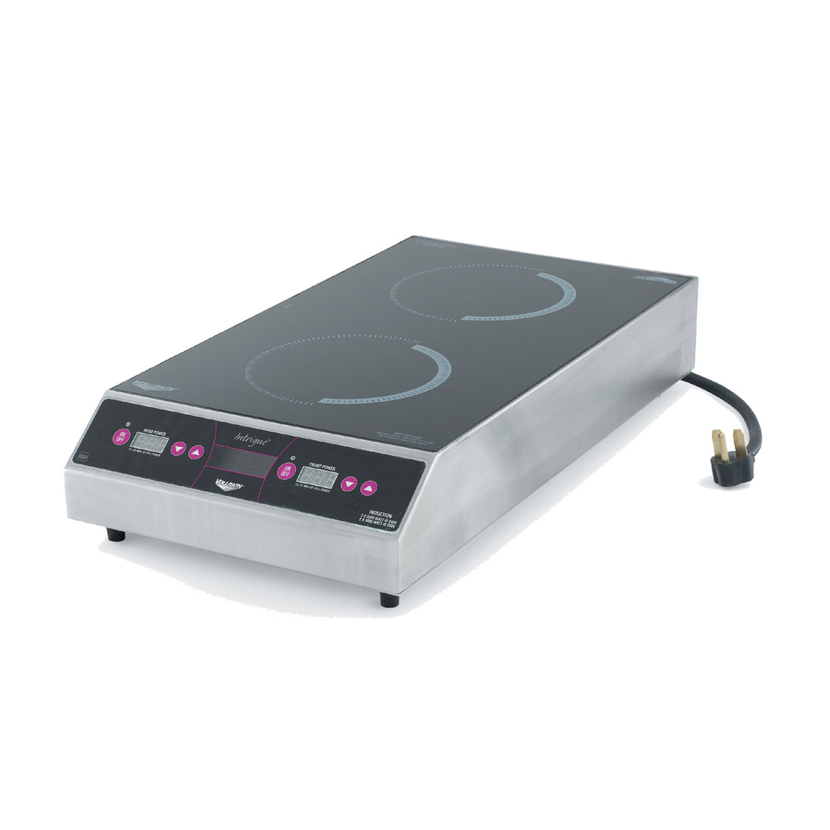 Vollrath 69522 2 Burners Countertop Induction Range
