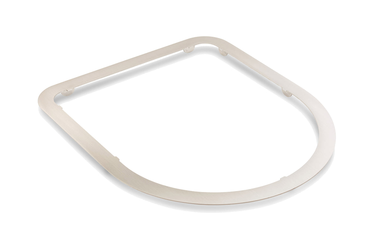 Vollrath 69584 Template For Drop-In Induction Wok, 19"W x 22"D x 3/16"H, Stainless Steel