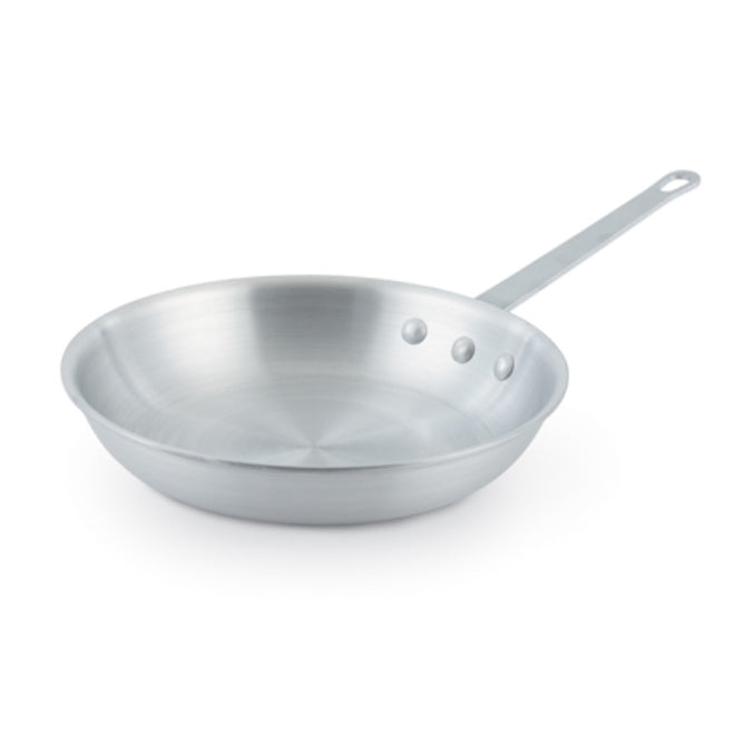 Vollrath 7008 Arkadia Fry Pan, 8", Riveted Handle, 3000 Series Aluminum, Natural Finish — Case of 6 pieces