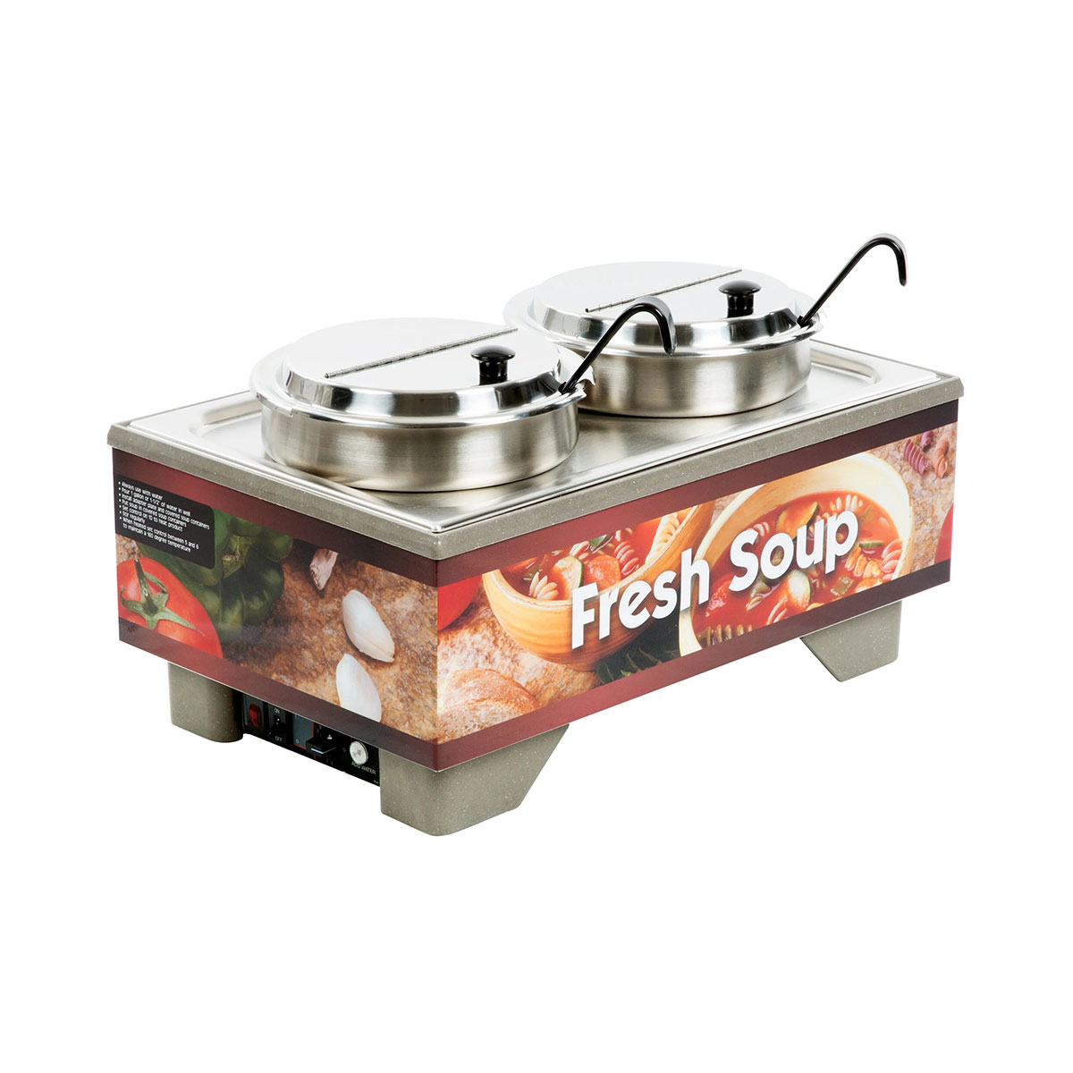 Vollrath 720202003 Cayenne 72020 Full Size Rethermalizing Model 1220 Soup Merchandiser Base