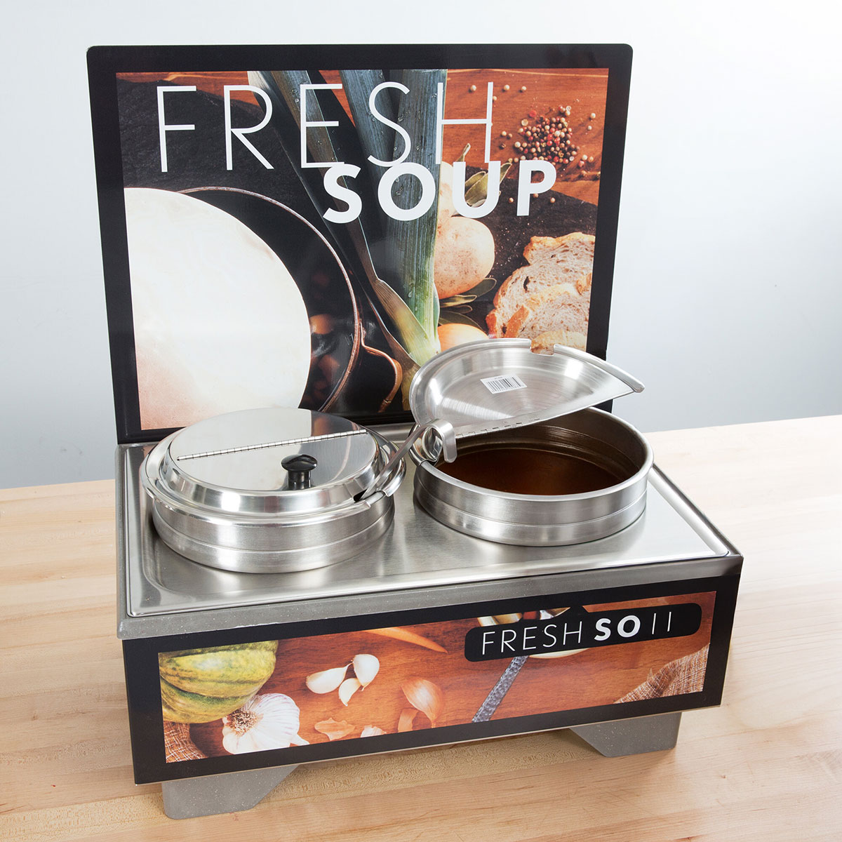Vollrath 720202102 Cayenne 72020 Full Size Rethermalizing Model 1220 Soup Merchandiser Base