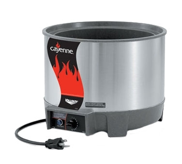 Vollrath 72021 Cayenne Round Heat 'N Serve Rethermalizer, Countertop, 11 Quart