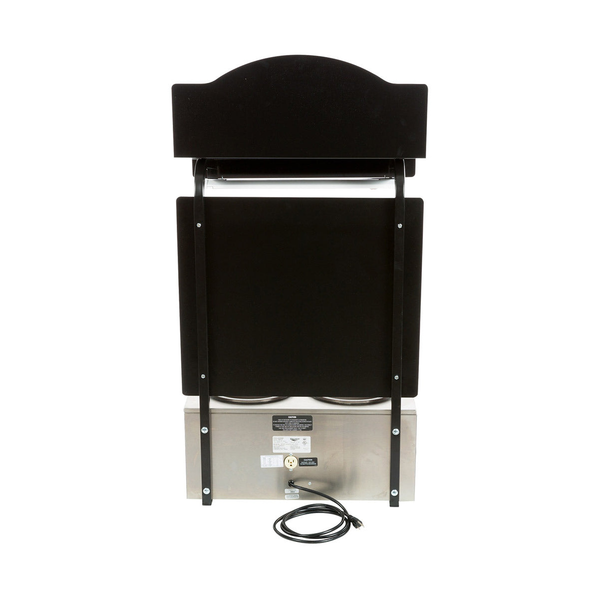 Vollrath 7203203 Cayenne Twin Well Soup Merchandiser with Menu Board