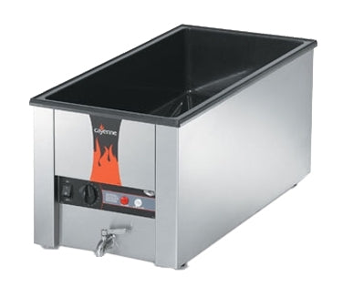 Vollrath 72055 Cayenne 4/3 Rectangular Heat 'N Serve Rethermalizer, Countertop
