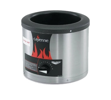 Vollrath 72425 Countertop Food Pan Warmer w/ 1 Well, Wet Operation, Holds 4-1/8-Qt. Insert