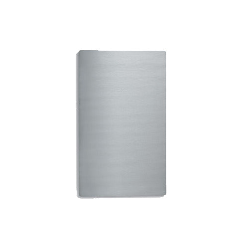 Vollrath 8240014 Miramar Template, Blank, 12" x 20", Stainless Steel, NSF, Made in USA