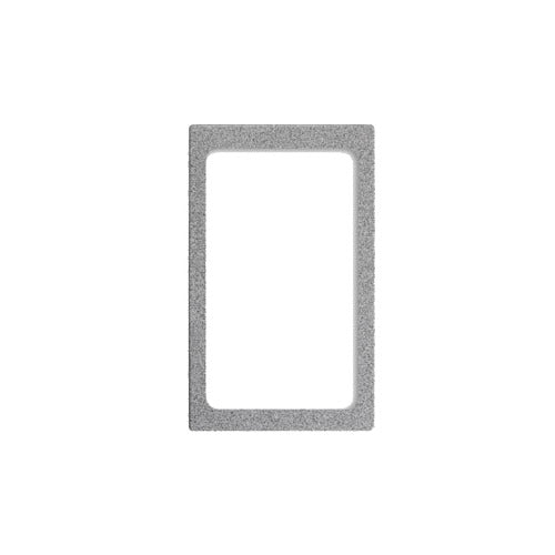 Vollrath 8244024 Miramar Template, Gray Granite, 1-40006 Pan, 12"x20", Thermoset Resin