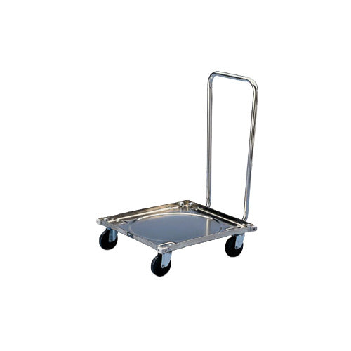 Vollrath 97190 Zinc Plated Carbon Steel Glass Rack Dolly, 200 lb Capacity, Silver, without Handle