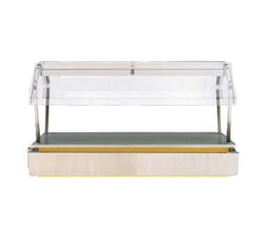 Vollrath 9860804 60" Economy Buffet Breath Guard Single Side Service