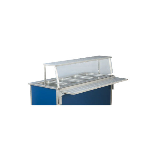 Vollrath 98615 Acrylic End Panels for cafeteria single deck breath guard
