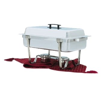 Vollrath 99850 Trimline II Chafer, 9-Quart Stainless Steel, Stackable Frame, Kool-Touch Handle
