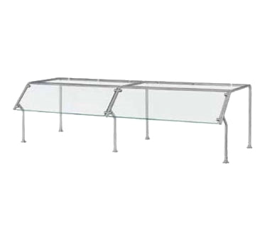 Vollrath CB98654 Contemporary Breath Guard, Single-Sided Buffet with Top Shelf