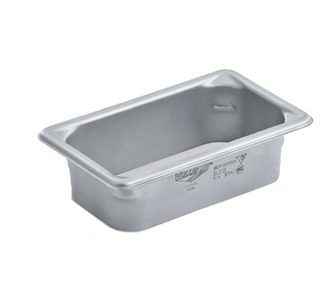 Vollrath E9WC02 Garbage Waste Chute, 1/9 Size Rectangular, 22-Gauge Stainless Steel, Made in USA — Case of 12 pieces