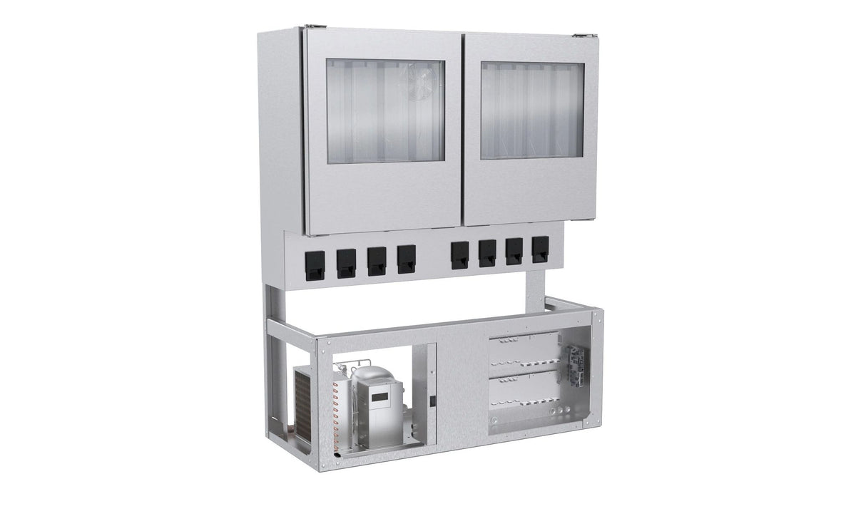Vollrath FC-4TD-28120-C Servue Touchless Refrigerated Slide-In, Two-Section