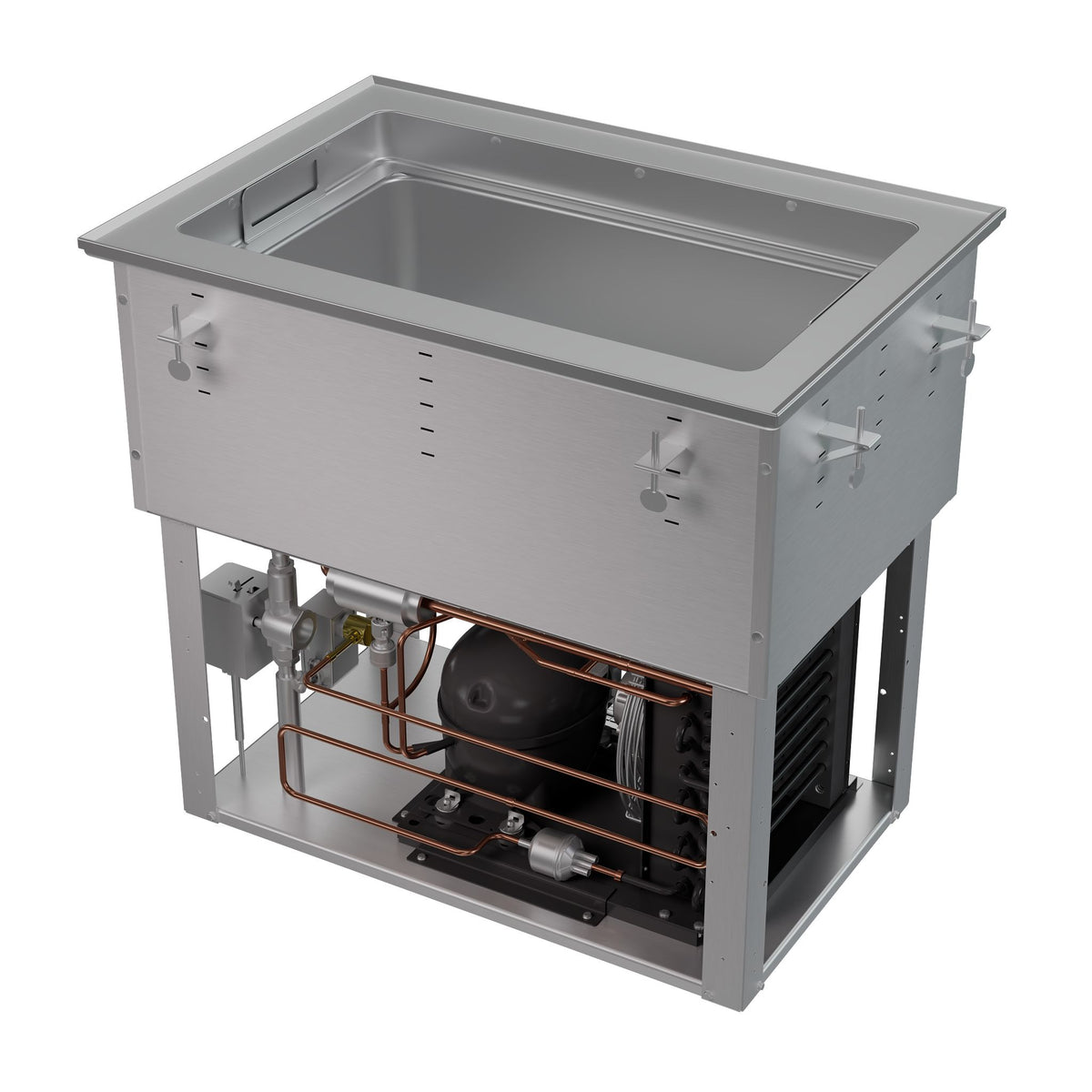 Vollrath FC-HCF-01208-AD Hot/Cold/Frozen Food Well Unit, Drop-In, Auto-Drain