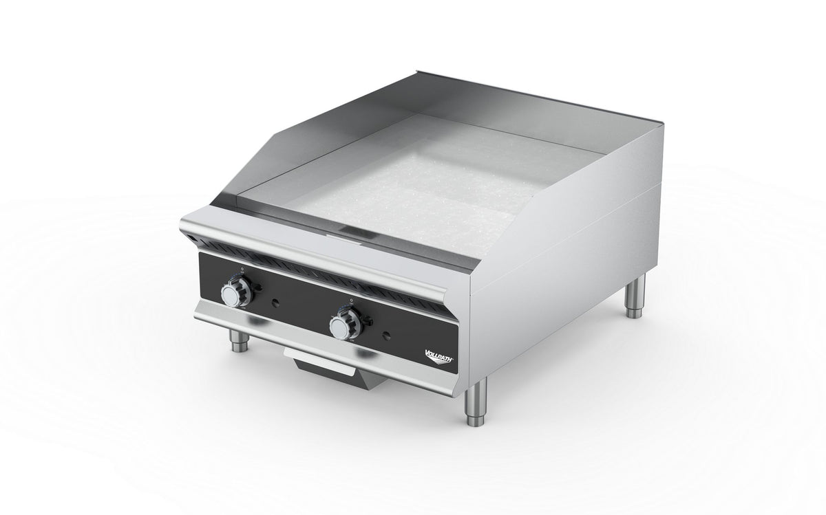 Vollrath GGHDM-36 36" Countertop Manual Gas Griddle, 1" Steel Plate, 90.000 BTU