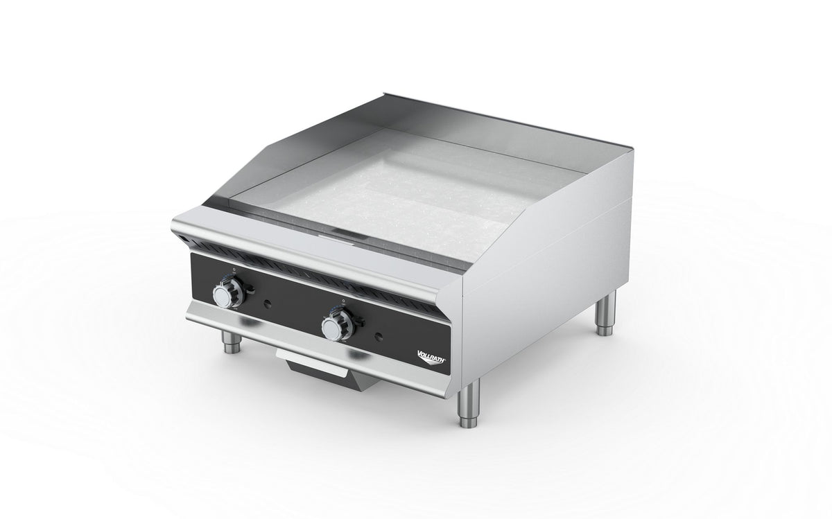 Vollrath GGMDT-24 24" Countertop Thermostatic Gas Griddle, 3/4" Steel Plate, 56.000 BTU