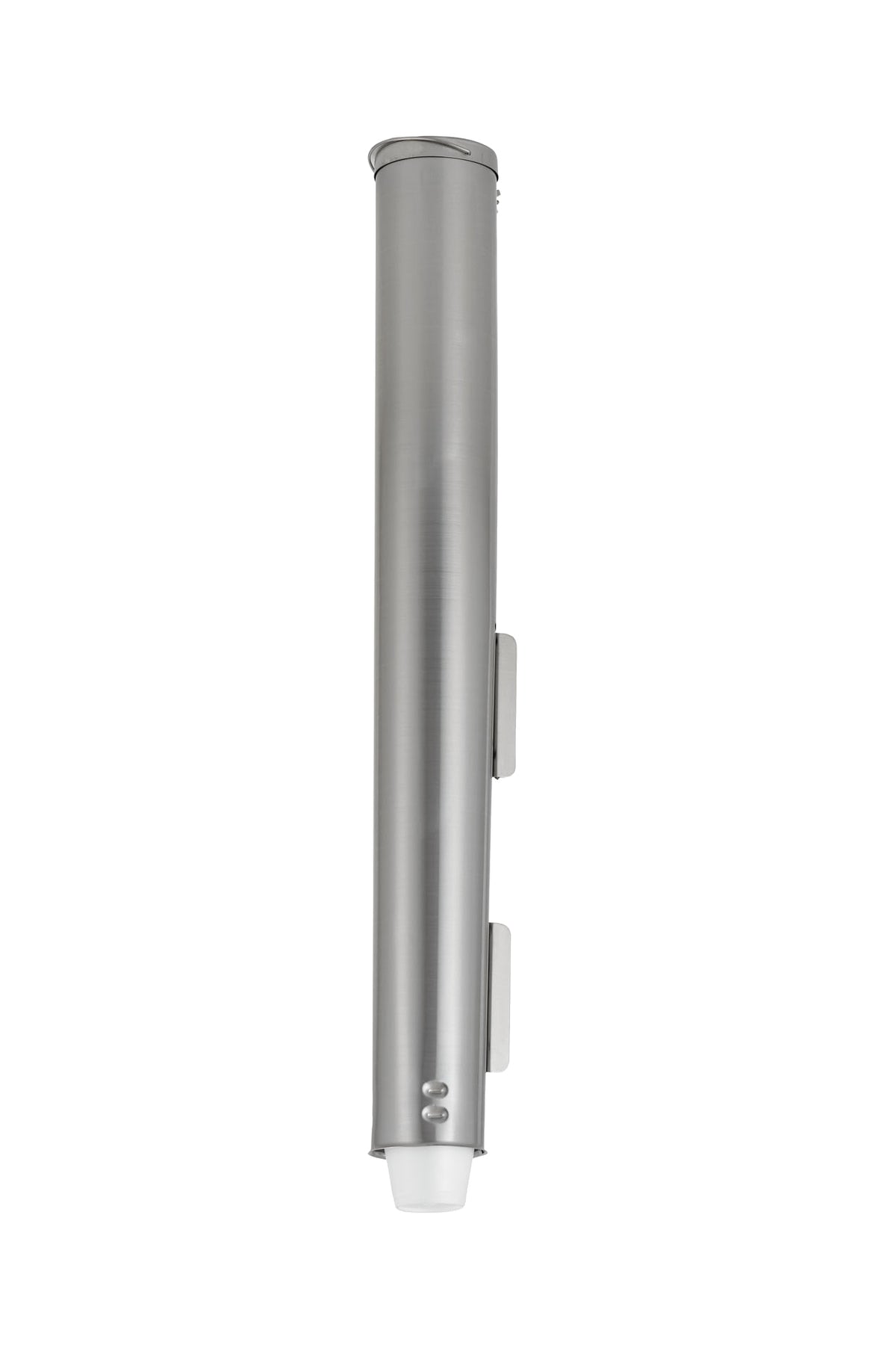 Vollrath PLC-1 Adjustable Cup Dispenser, 25-3/4"W x 3-1/8"D, Stainless Steel, Fits 2-1/4"-2-7/8" Cups