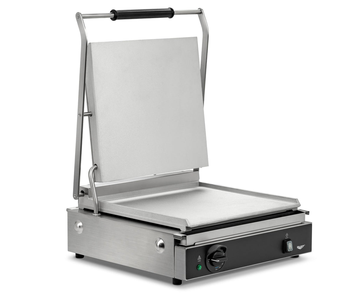 Vollrath PSG4-SSF120 Single Panini Sandwich Grill w/ Aluminum Smooth Plates, 120V