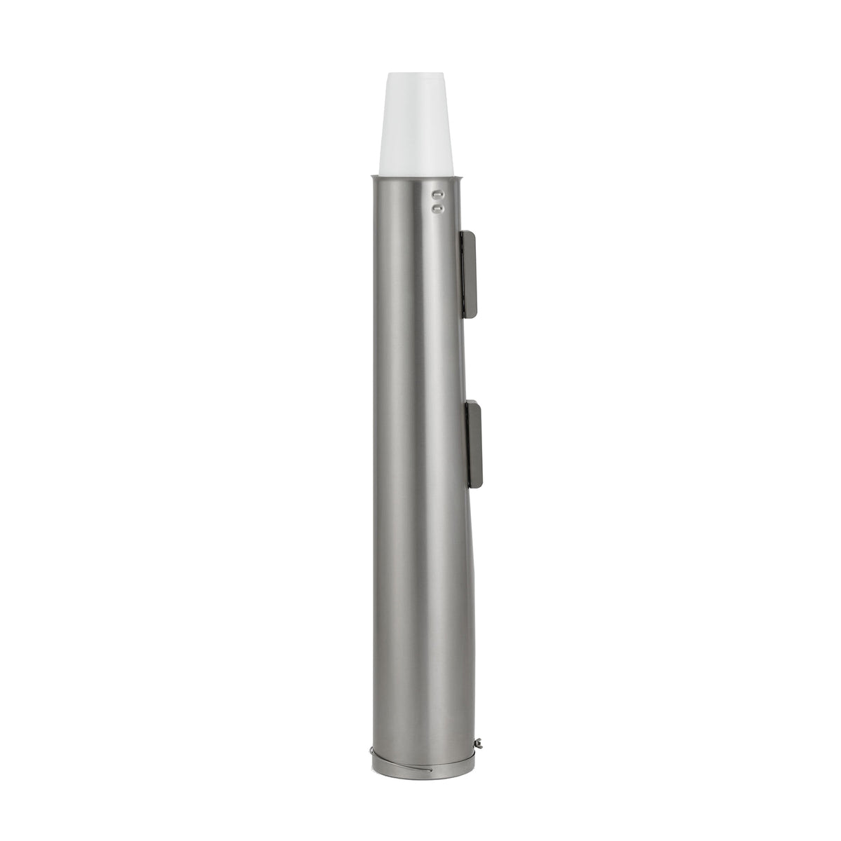 Vollrath SLC-2 Spring Loaded Cup Dispenser, 25-3/4"W x 3-3/4"D, Stainless Steel, Wall or Stand Mount