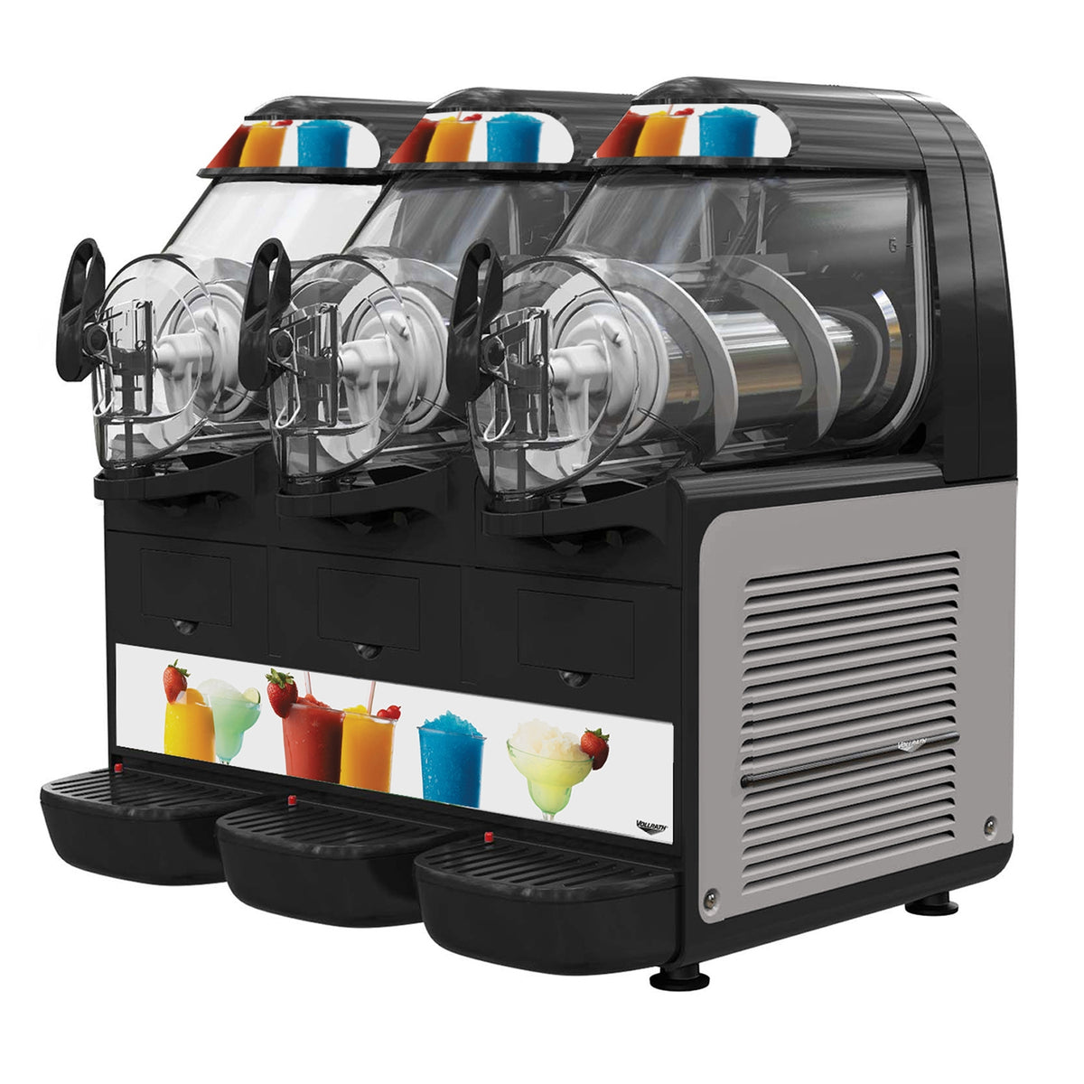 Vollrath VCBA168-37 Bowl Type Frozen Beverage Granita Machine w/1.6 gal - 750W/120V - Triple