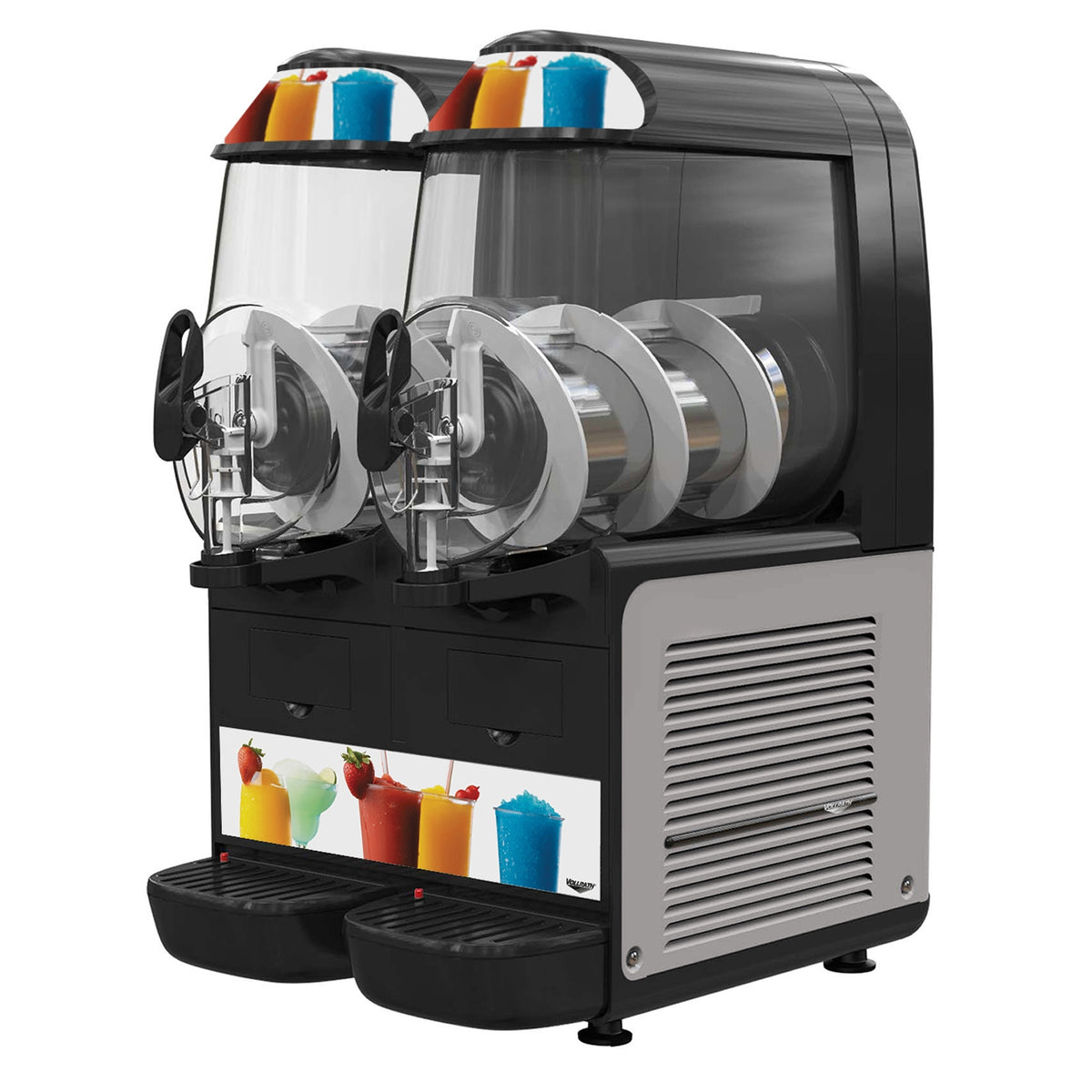 Vollrath VCBF128-37-AF Bowl Type Frozen Beverage Granita Machine w/2.6 gal -120V- Double / Autofill