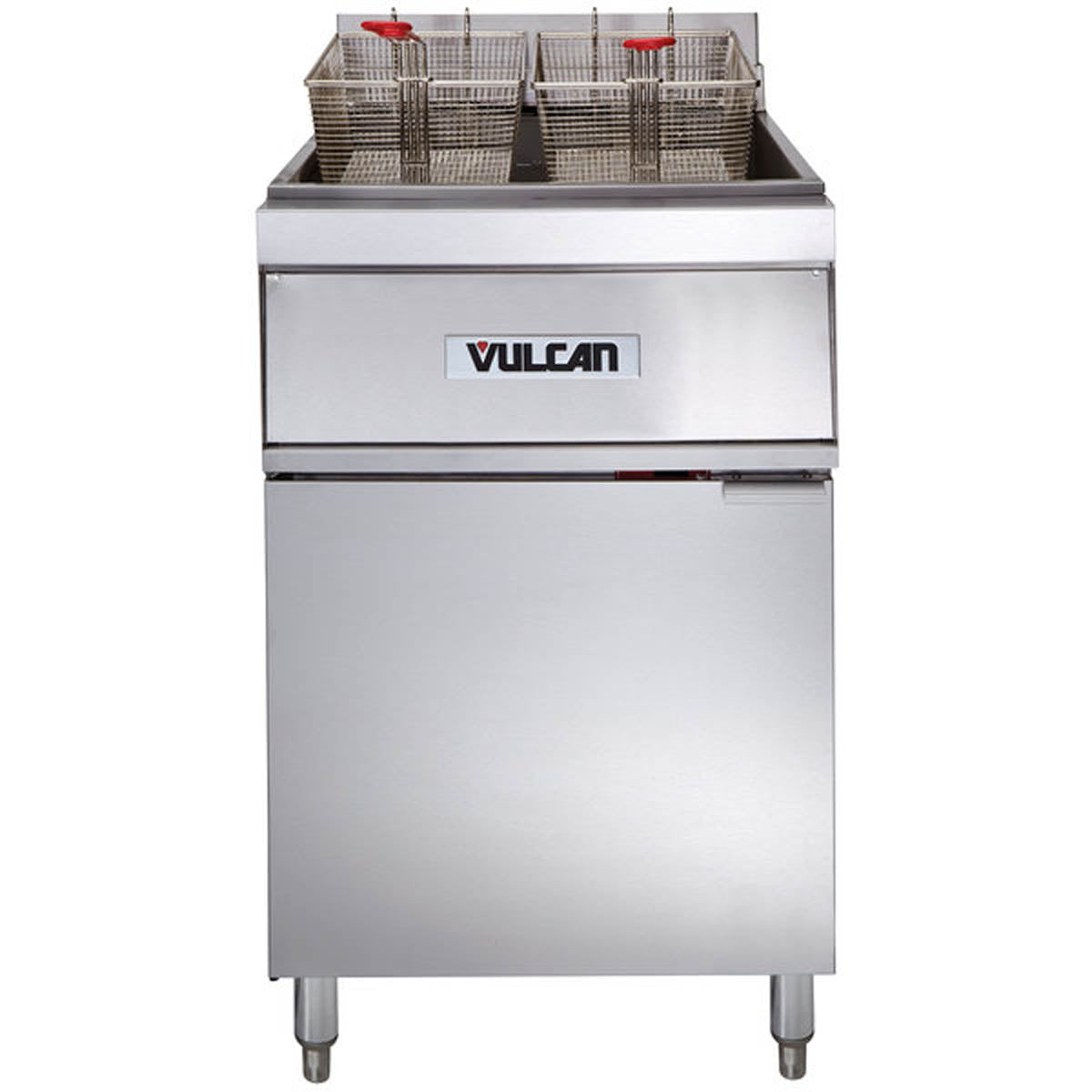 Vulcan 1ER85A 21-Inch 85-lb Commercial Electric Fryer — Solid State Controls