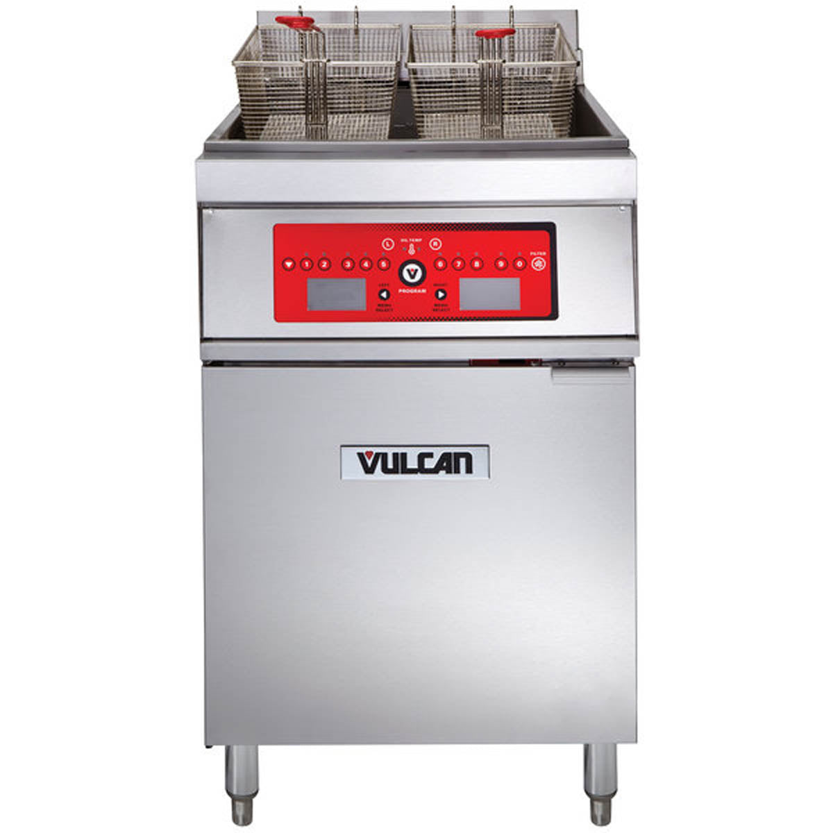 Vulcan 1ER85C 21-Inch 85-lb Commercial Electric Fryer — Computer Controls