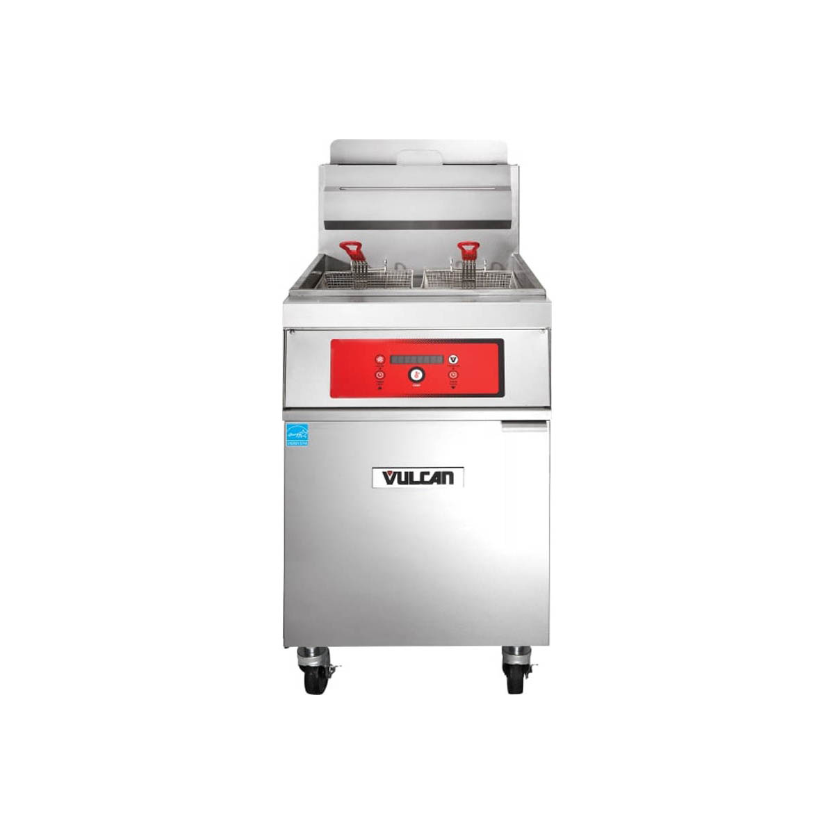 Vulcan 1TR85DF 21-Inch 85-90-lb Commercial Gas Fryer — Digital Controls, Ng Or Lp