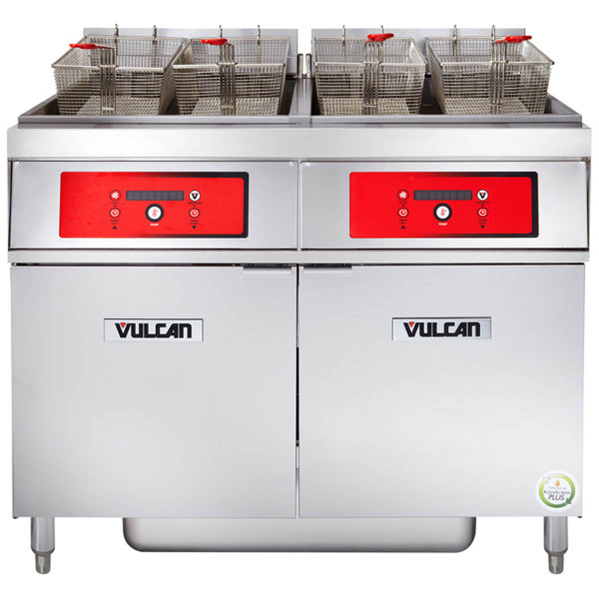 Vulcan 2ER50DF 31-Inch 100-lb Commercial Electric Fryer — Digital Controls