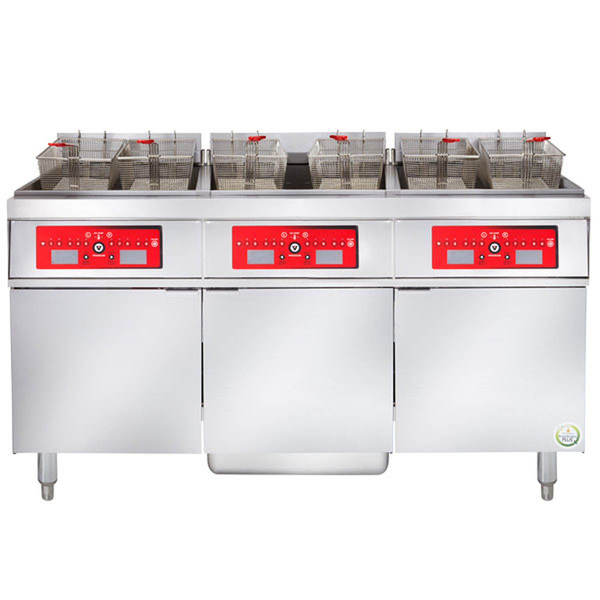 Vulcan 3ER85CF 63-Inch 255-lb Commercial Electric Fryer — Computer Controls