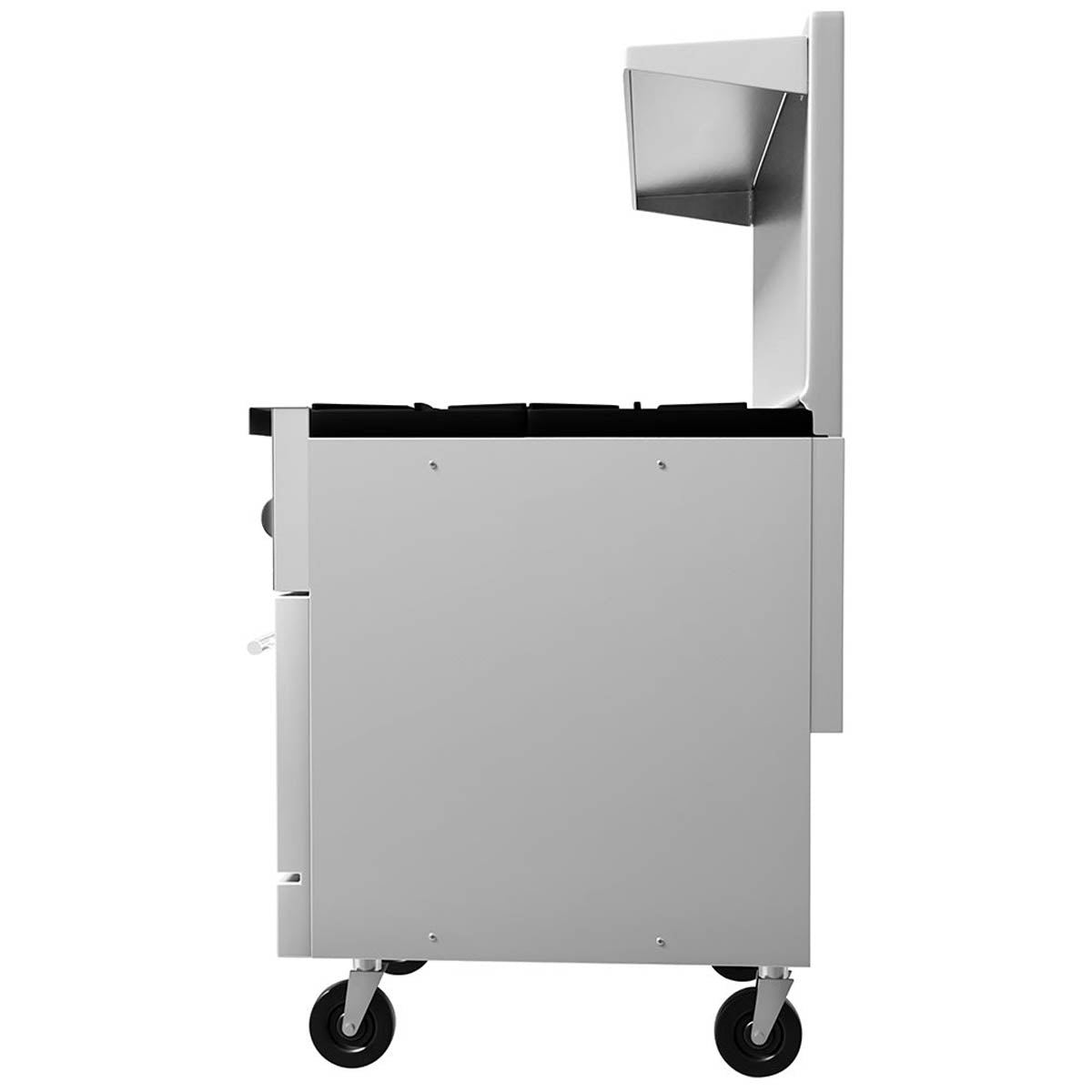 Vulcan 48SS-8B 48-Inch Commercial Gas Range — 8 Burners, Standard Oven, Manual Control