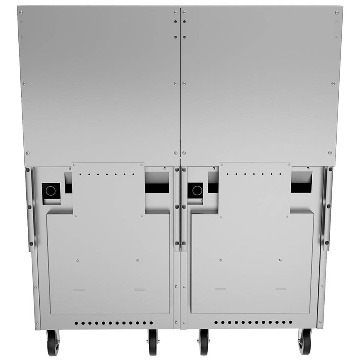 Vulcan 48SS-8B 48-Inch Commercial Gas Range — 8 Burners, Standard Oven, Manual Control