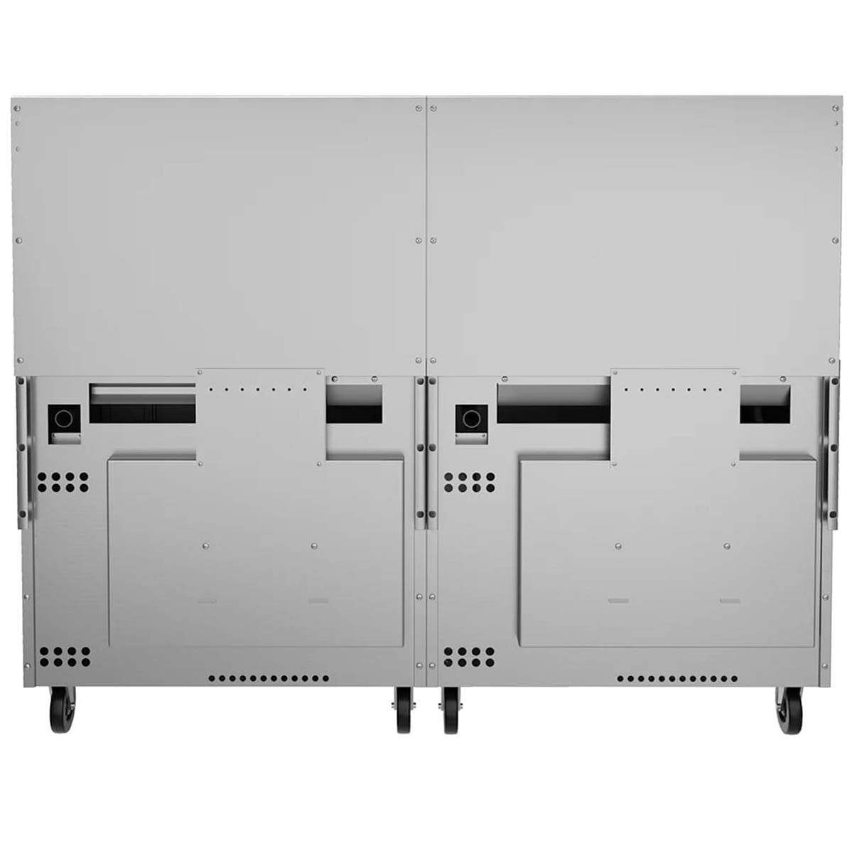 Vulcan 72RS-6B36G 72-Inch Commercial Gas Range — 6 Burners, Standard Oven, Manual Control