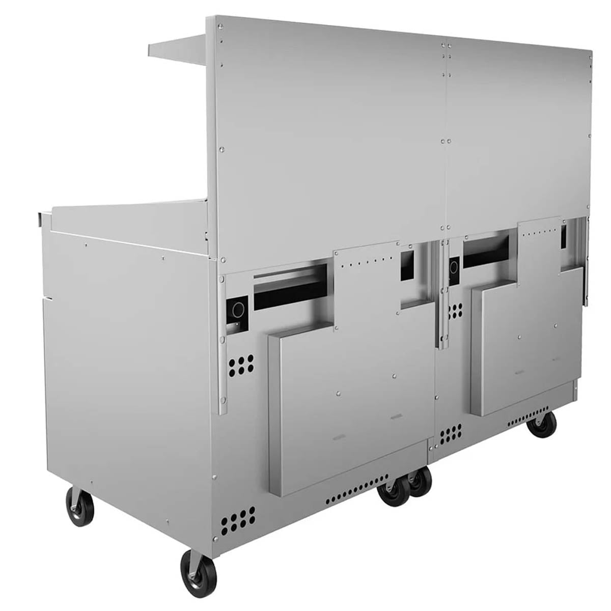 Vulcan 72RS-6B36GT 72-Inch Commercial Gas Range — 6 Burners, Standard Oven, Manual Control