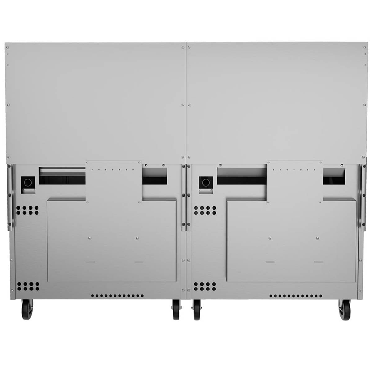 Vulcan 72SS-6B36G 72-Inch Commercial Gas Range — 6 Burners, Standard Oven, Manual Control