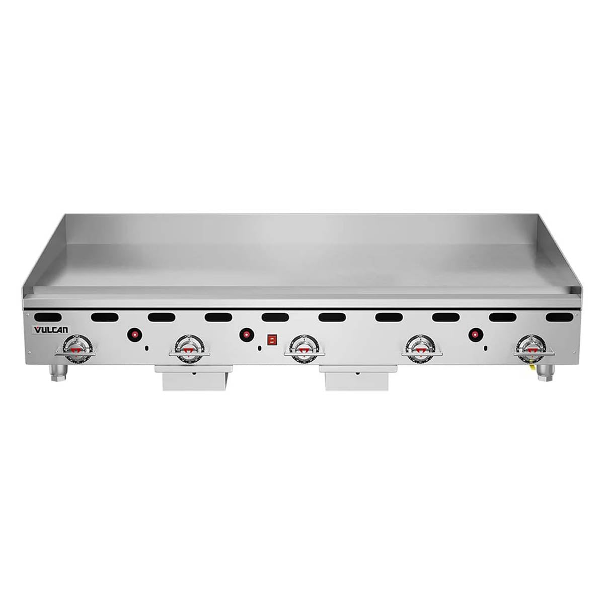 Vulcan 960RX-30 60-Inch Commercial Gas Griddle — 5 Burners, Snap-Action Thermostatic Controls