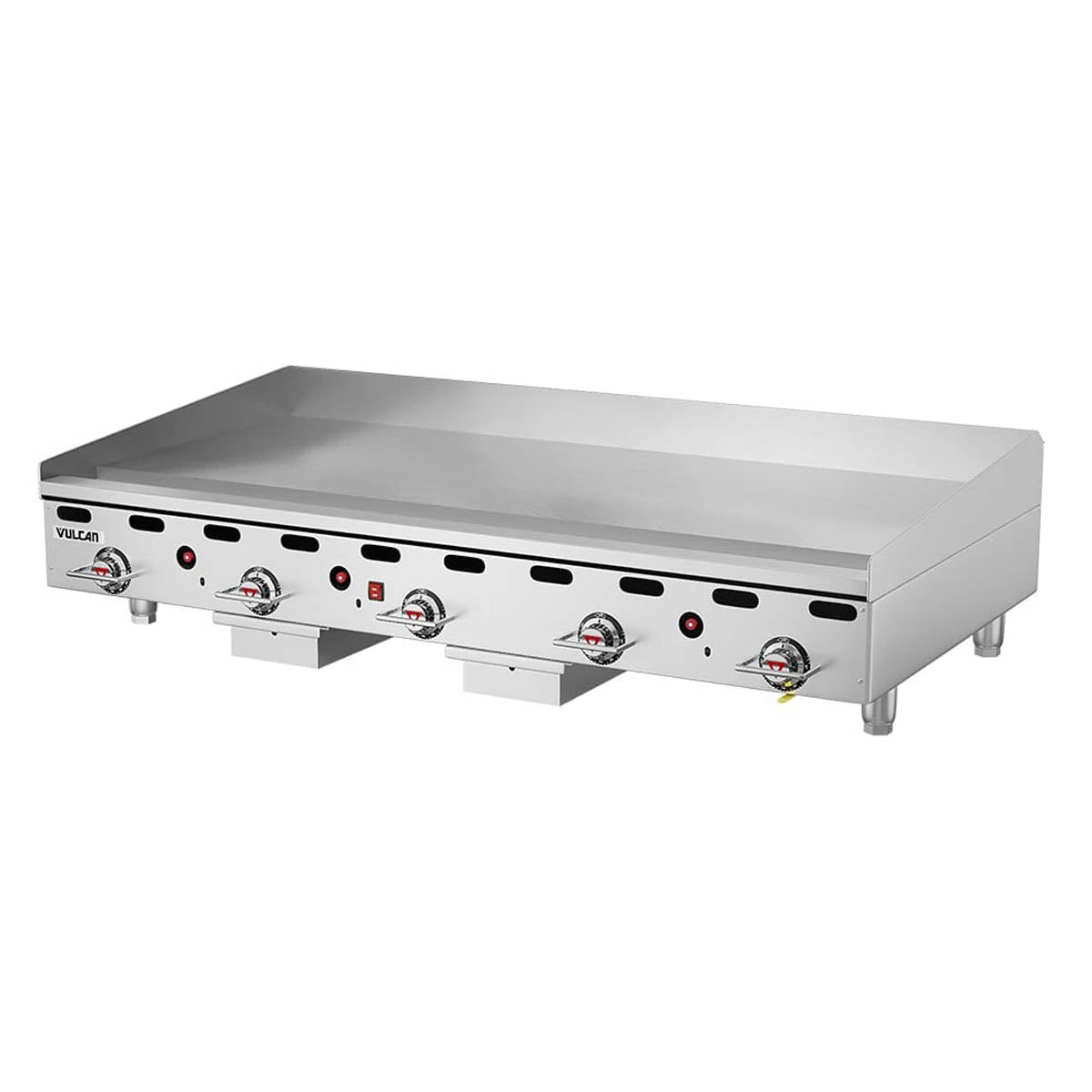 Vulcan 960RX-30 60-Inch Commercial Gas Griddle — 5 Burners, Snap-Action Thermostatic Controls
