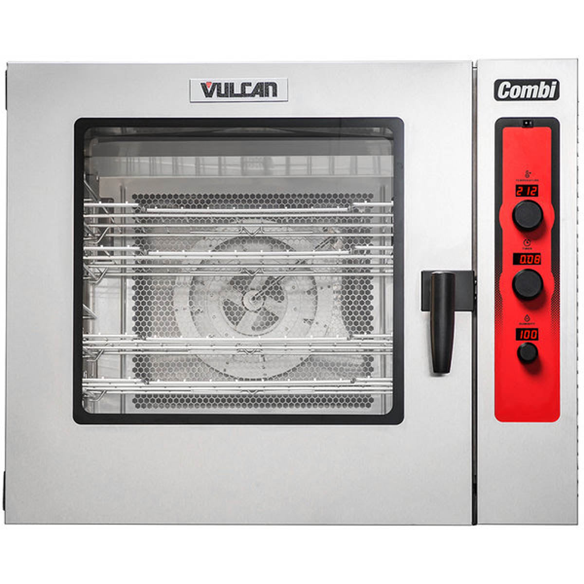 Vulcan ABC7E-240 7-Pan Commercial Combi Oven — Dial Controls, 240V