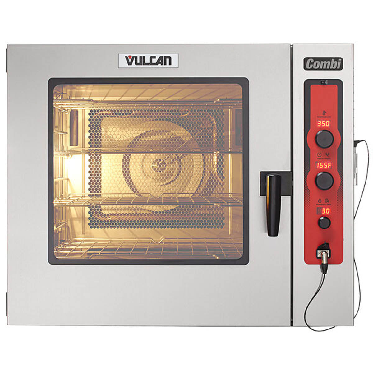 Vulcan ABC7E-480P 7-Pan Commercial Combi Oven — Dial Controls, 480V