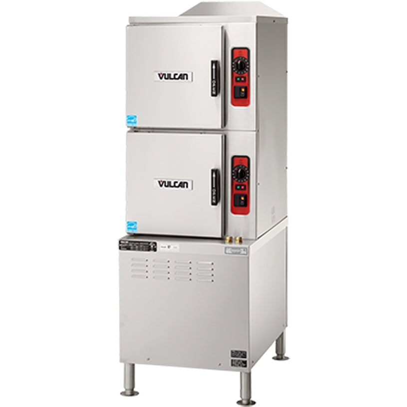 Vulcan C24ET10-LWE Commercial Convection Steamer — Manual Controls