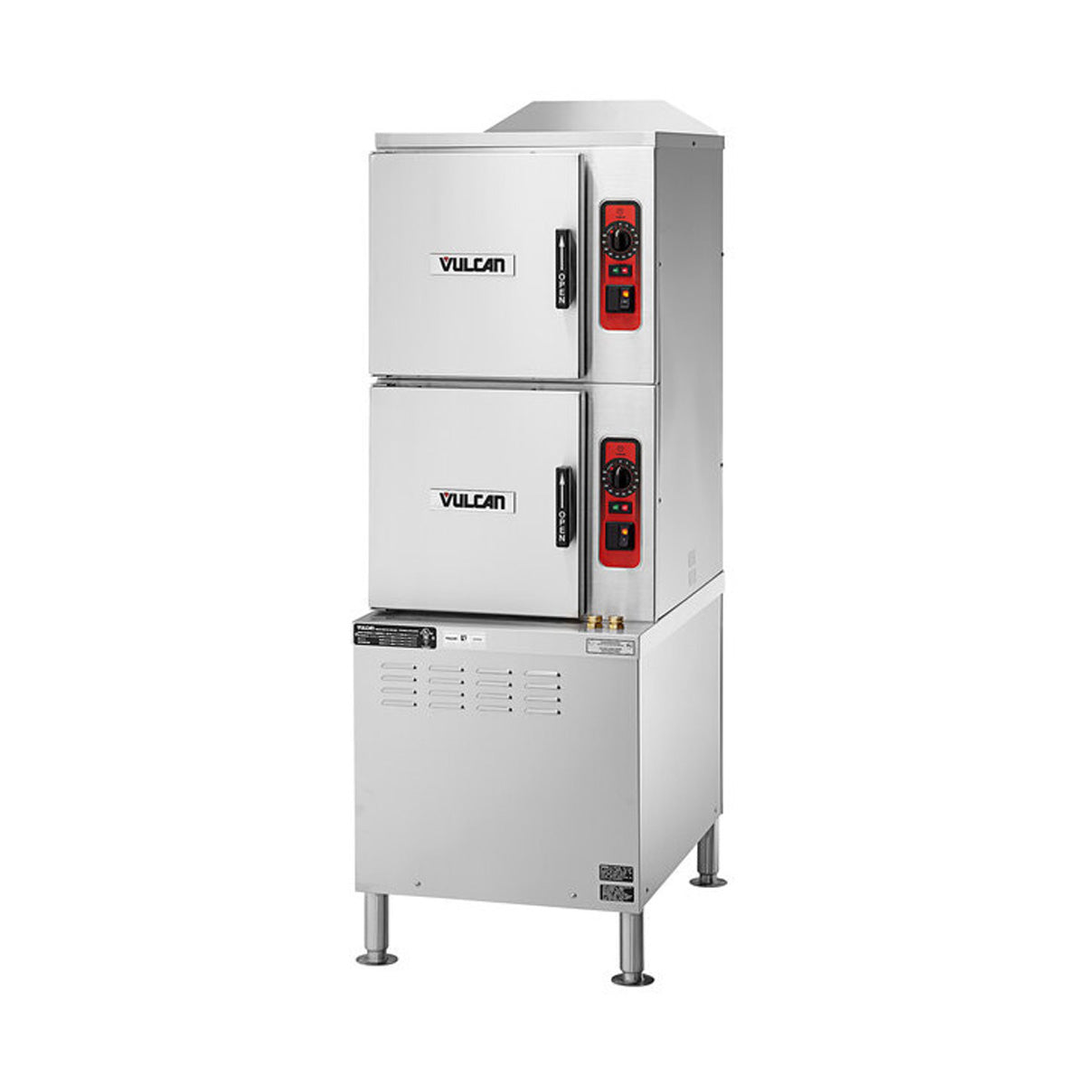 Vulcan C24ET10-PS Commercial Convection Steamer — Manual Controls