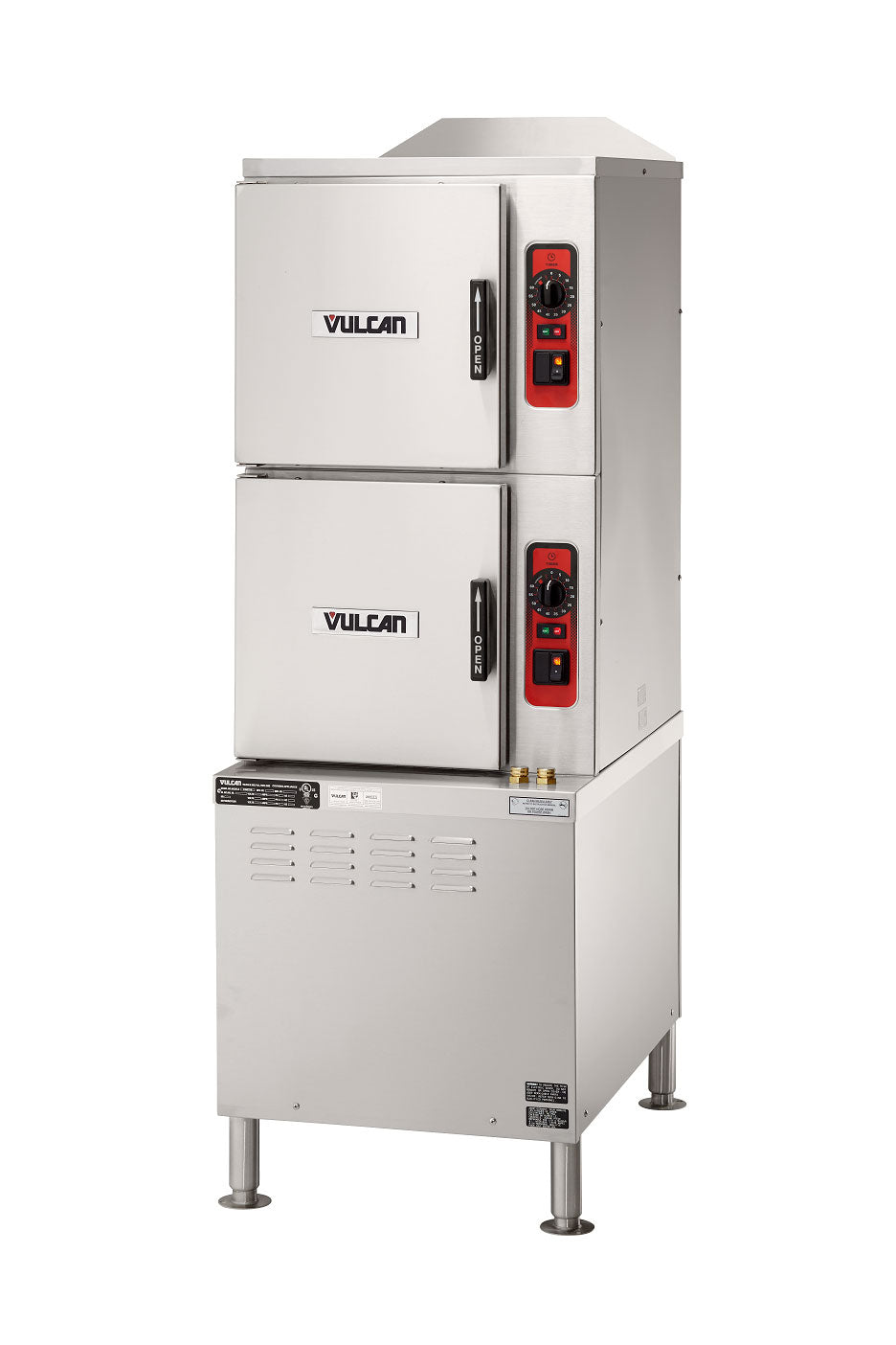 Vulcan C24ET6 Commercial Convection Steamer — Manual Controls