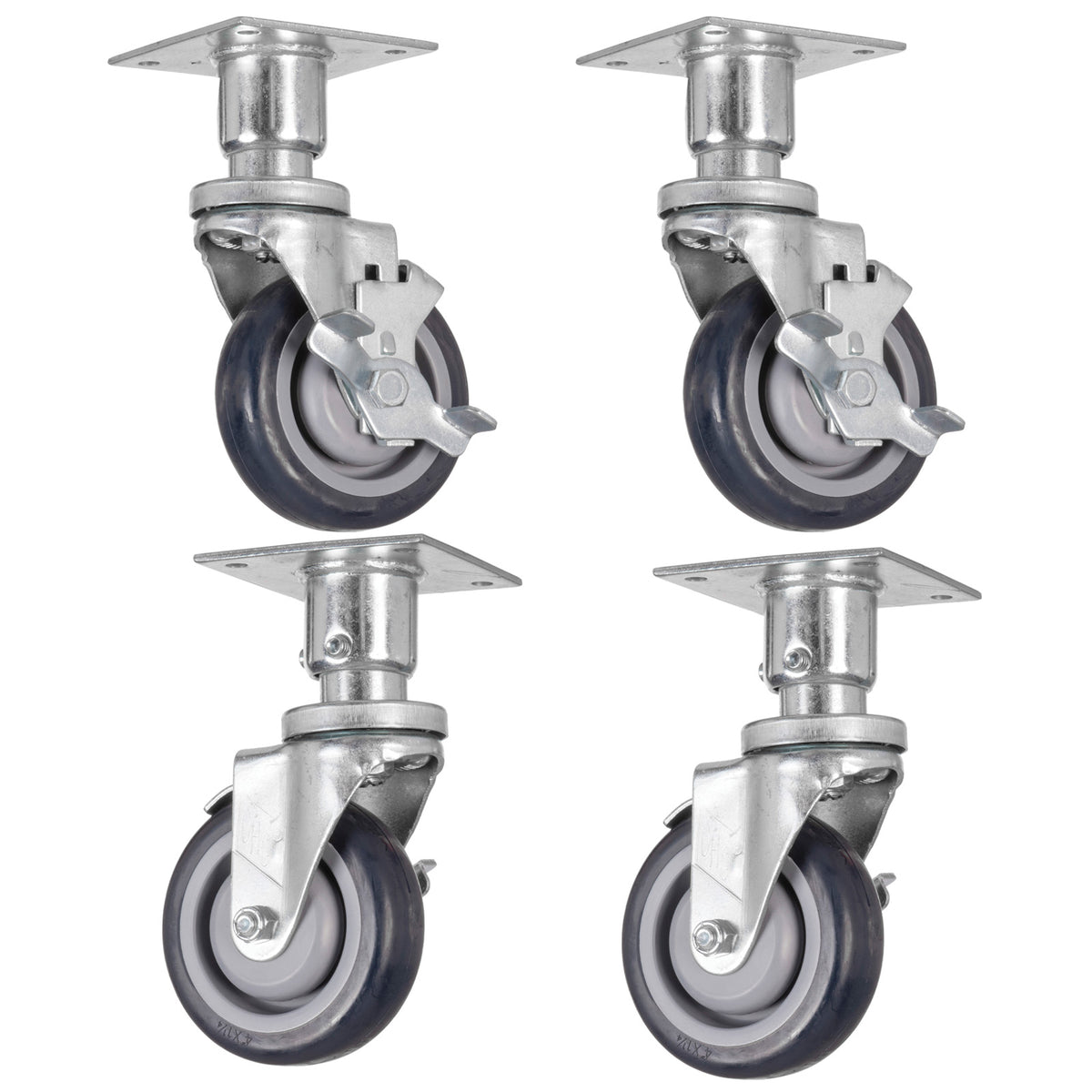 Vulcan CASTERS-PLTMNT@2 Set of 4 Adjustable Casters